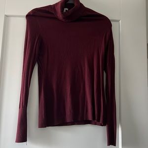 H&M Maroon Turtleneck